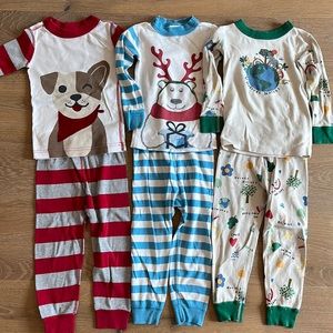 Three Hanna Anderson pajamas